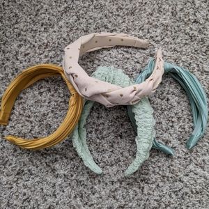 4 Anthropologie headbands